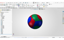 一颗足球的&ldquo;诞生&rdquo;：SOLIDWORKS五个命令搞定球面分块，你能猜到第几步最关键吗？