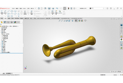 「七一献礼」SOLIDWORKS冲锋号建模：用技术复刻经典，用匠心致敬初心