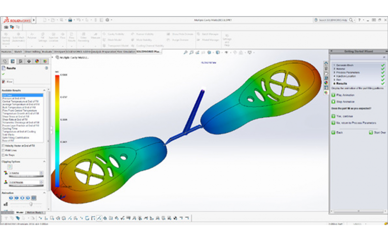 SOLIDWORKS Plastics 注塑仿真
