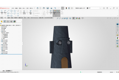 SOLIDWORKS实战：三步搞定&ldquo;章鱼哥的小屋&rdquo;建模